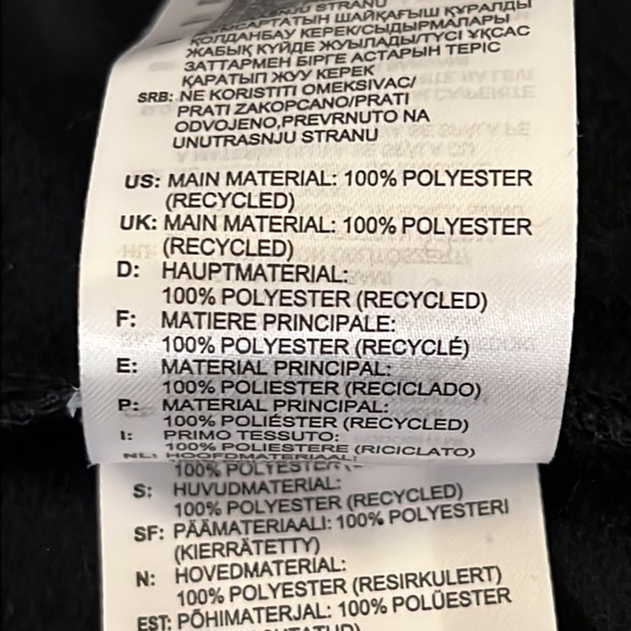 💥TOPS SALE💥 NWOT ADIDAS ESSENTIALS WARM-UP 3-STRIPES TRACK JACKET IN BLACK - Picture 5 of 5